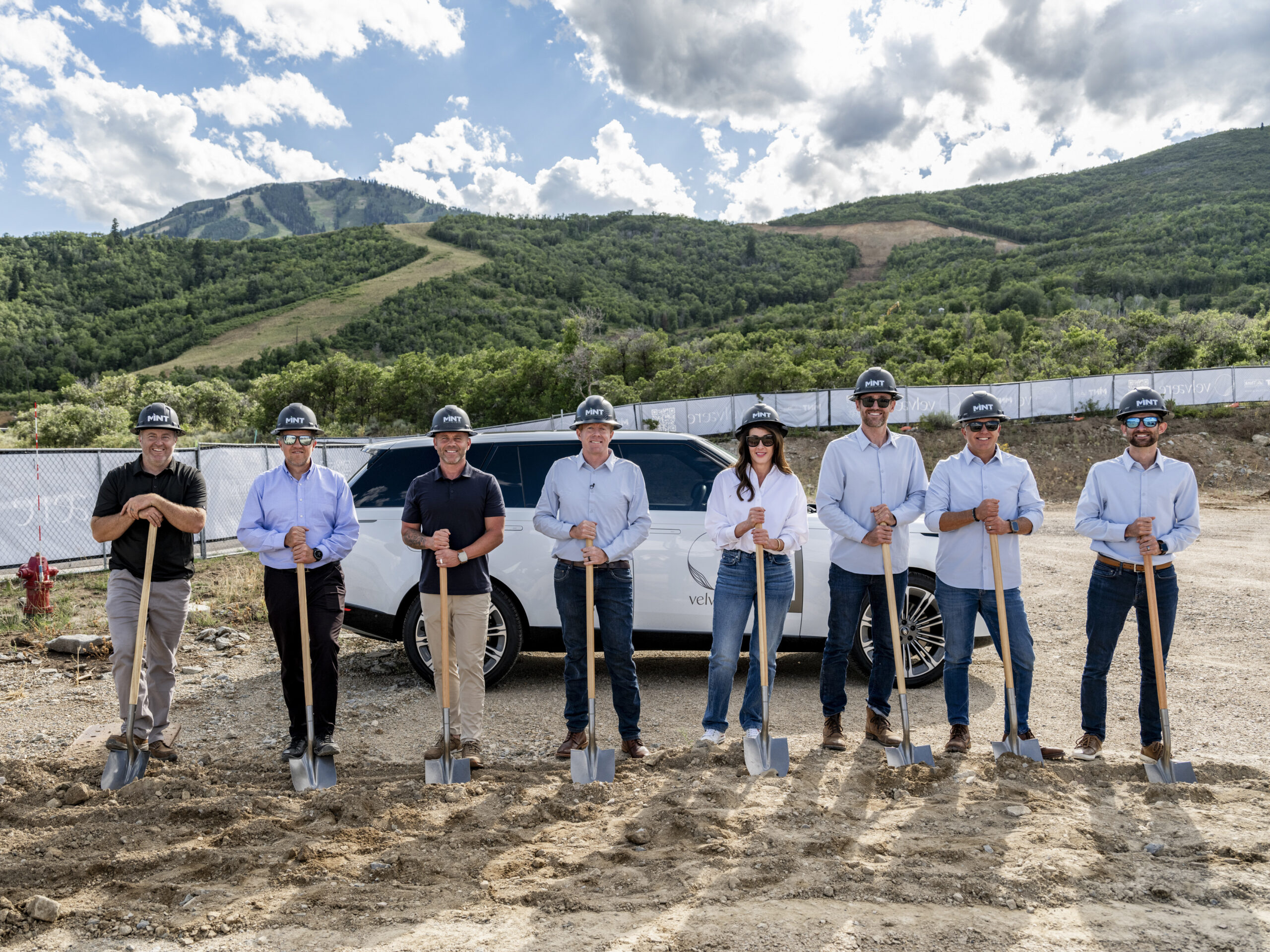 Velvaere Team at Groundbreaking